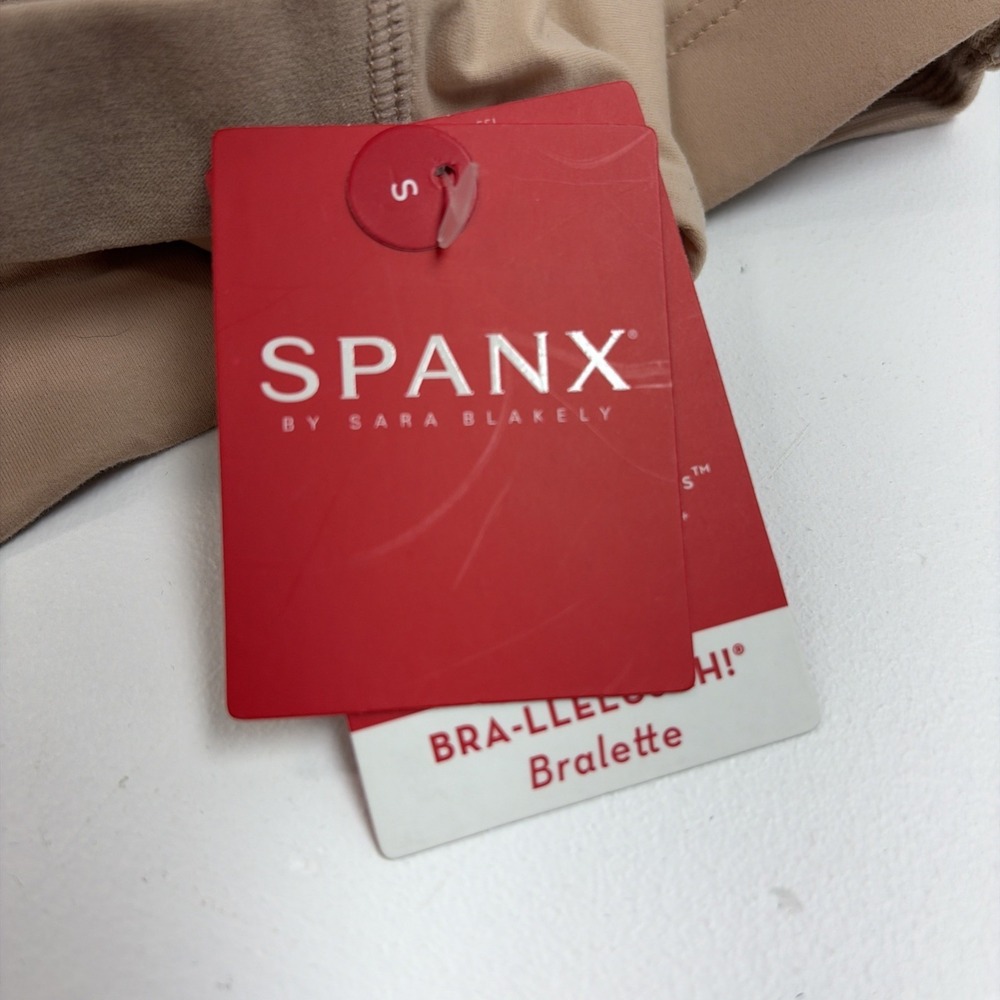 NWT Spanx Bra-llelujah! Beige Bralette Size S 30016R Classic Capsule Wardrobe - Picture 6 of 9